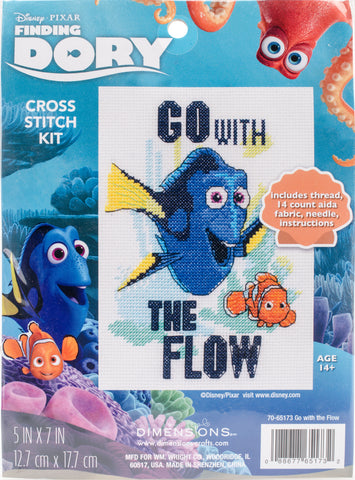 Dimensions/Finding Dory Counted Cross Stitch Kit 5"X7"
