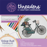 Crafter's Companion Threaders Embroidery Kit 6"X6"