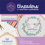 Crafter's Companion Threaders Embroidery Kit 6"X6"