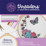 Crafter's Companion Threaders Embroidery Kit 6"X6"