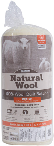Fairfield Nature-Fil Natural Sheeps Wool Batting