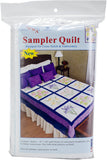 Jack Demspey Stamped Sampler Quilt Blocks 18"X18" 12/Pkg