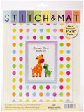 Design Works Stitch & Mat Counted Cross Stitch Kit 3"X4.5"