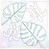 Sashiko World Hawaii Stamped Embroidery Kit