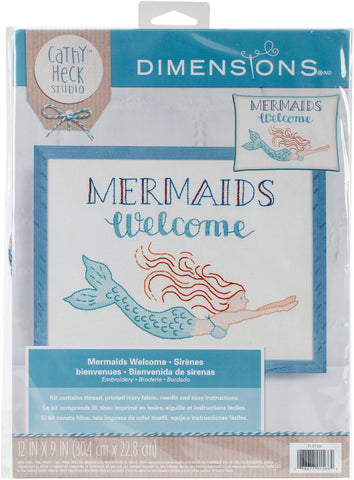 Dimensions/Cathy Heck Embroidery Kit 12"X9"
