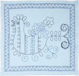 Sashiko World Russia Stamped Embroidery Kit