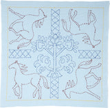 Sashiko World Russia Stamped Embroidery Kit