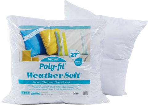 Fairfield Poly-Fil Weather Soft Indoor/Outdoor Pillow Insert