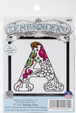Design Works/Zenbroidery Stamped Embroidery 5"X5"