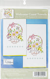 Tobin Stamped For Embroidery Kitchen Towels 18"X28" 2/Pkg