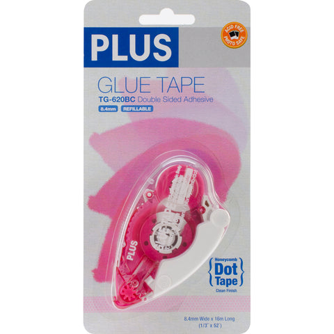 Plus Permanent Honeycomb Glue Tape Dispenser