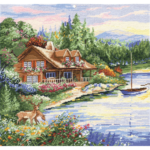 Design Works Counted Cross Stitch Kit 15"X15"