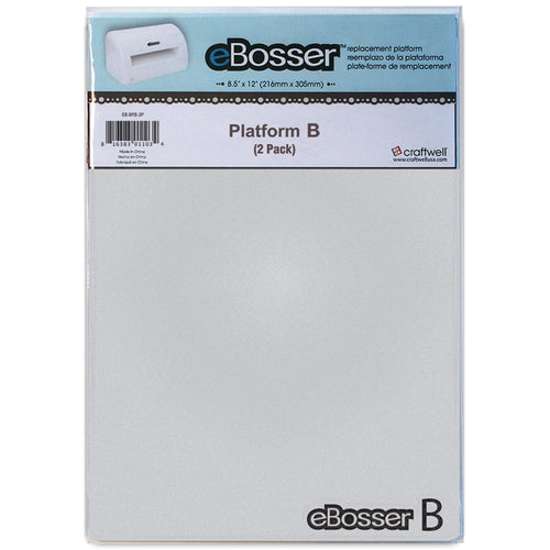 eBosser Platform B 8.5"X12" 2/Pkg