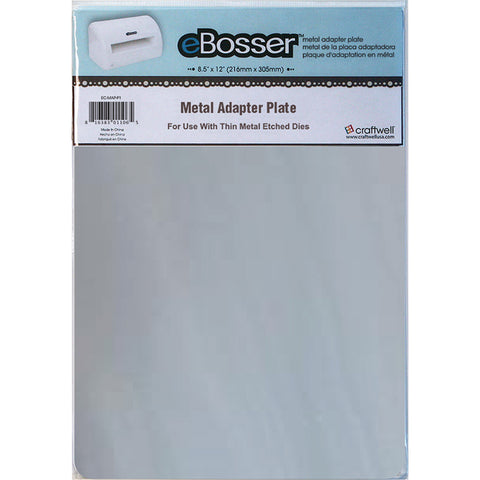 eBosser Metal Adapter Plate 8.5"X12"