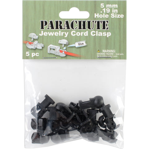 Parachute Cord Jewelry Cord Clasps 5mm 5/Pkg