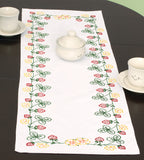 Jack Dempsey Stamped Table Runner/Scarf 15"X42"