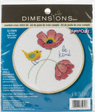 Dimensions Counted Cross Stitch Kit W/Hoop 6"