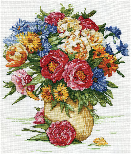 Design Works Counted Cross Stitch Kit 14"X16"