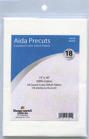 Design Works Gold Quality Aida 18 Count 15"X18"