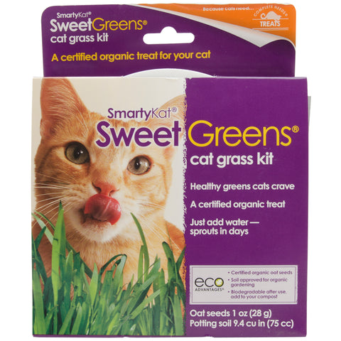 SmartyKat SweetGreens Cat Grass Kit
