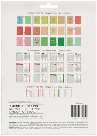 American Crafts Memory Planner Starter Kit