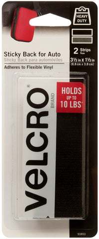 Velcro(R) Brand STICKY BACK Auto Strips 2/Pkg