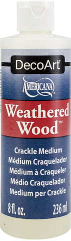 Weathered Wood Crackling Medium 8oz