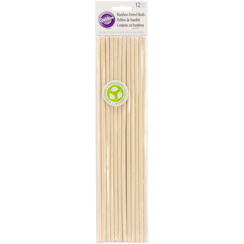 Bamboo Dowel Rods 12/Pkg