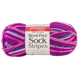 Premier Yarns Wool-Free Sock Stripes Yarn
