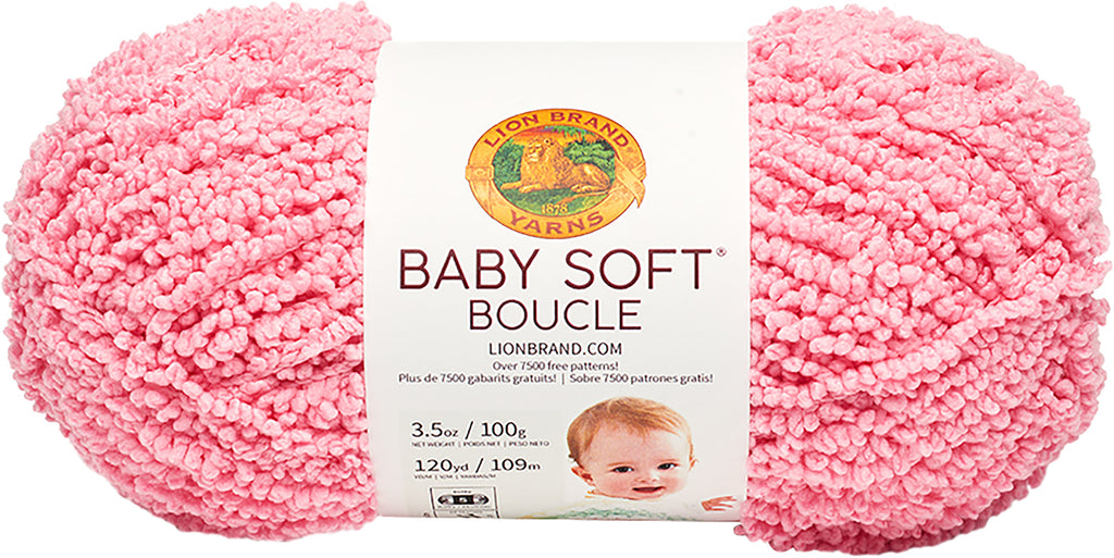 Lion Brand Yarn Review Baby Soft Boucle 