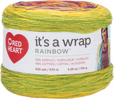 Red Heart It's A Wrap Rainbow Yarn