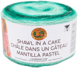 Lion Brand Shawl in a Cake Yarn