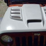 Batman Series Fiber Glass Hood for 07-17 Jeep Wrangler JK