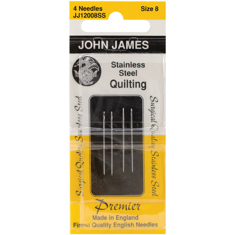 John James Stainless Steel Quilting Needles