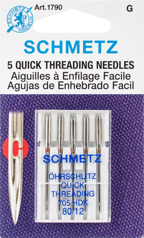 Schmetz Quick Self-Threading Machine Needles