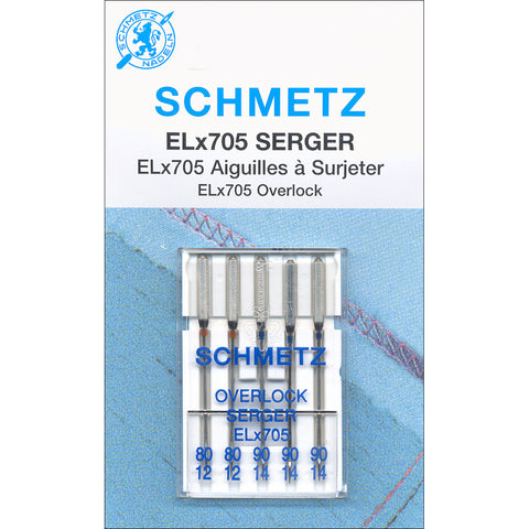 Schmetz ELX705 Serger Needles