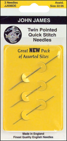 John James Twin Pointed Quick Stitch Tapestry Hand Needles