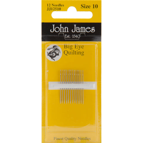 John James Big Eye Quilting Hand Needles