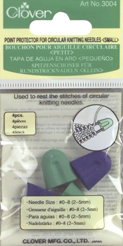 Point Protectors For Circular Knitting Needles