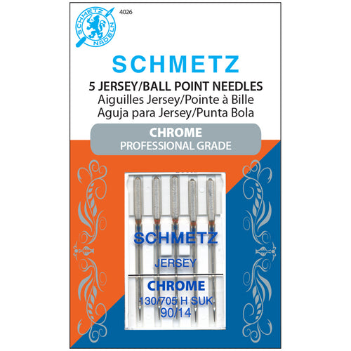 Schmetz Chrome Ball Point Jersey Machine Needles