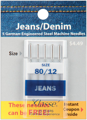 Klasse Jeans/Denim Machine Needles