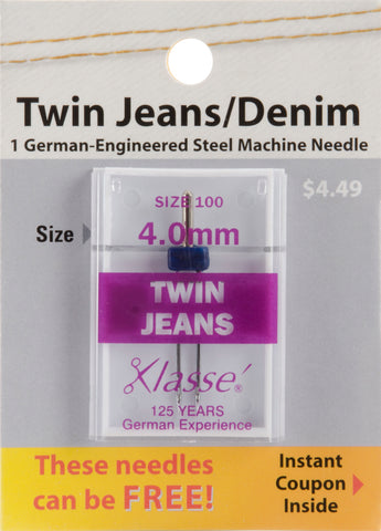 Klasse Twin Jeans/Denim Machine Needle