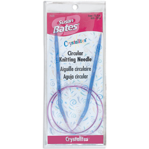 Crystalites Circular Knitting Needles 29"