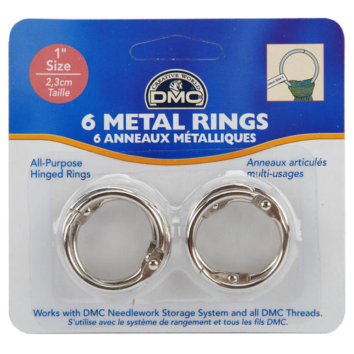 DMC Metal Rings 1"