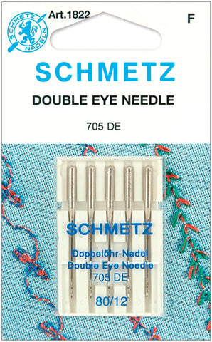 Schmetz Double Eye Machine Needles