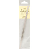 Lacis Double Pointed Steel Knitting Needles 8" 5/Pkg