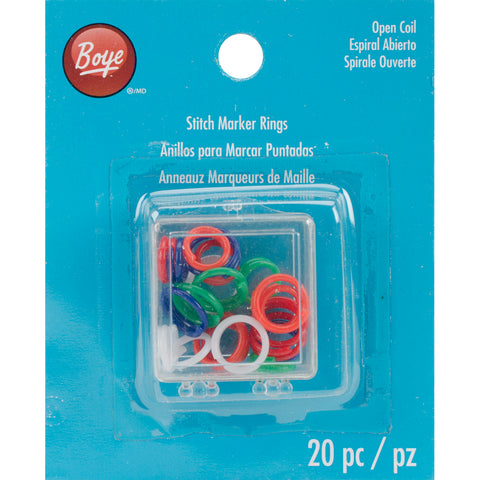 Boye Stitch Marker Rings