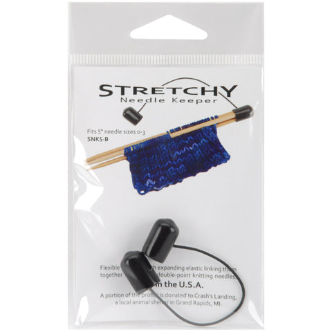 Knitting Solutions Stretchy Needle Keeper For 5" Double Poin