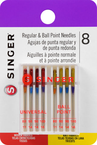Singer Universal Regular & Ball Point Machine Needles