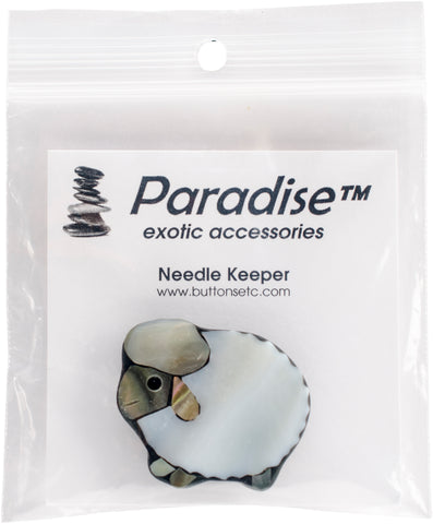 Paradise Inlaid Shell Needle Keeper